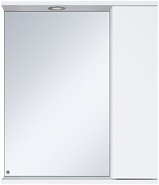 Misty Зеркальный шкаф Лира 60 R белый – фотография-1